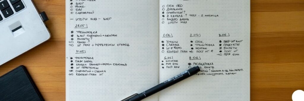 Analog Günlük Planlama